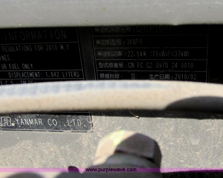 image for item I9653 2010 Case CX36B ZTS compact excavator