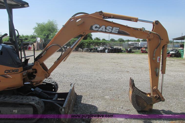 image for item I9653 2010 Case CX36B ZTS compact excavator