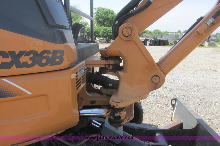 image for item I9653 2010 Case CX36B ZTS compact excavator