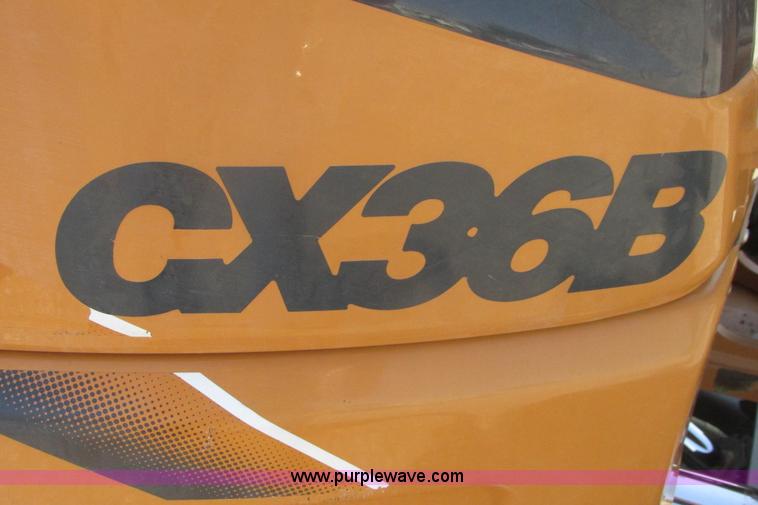 image for item I9653 2010 Case CX36B ZTS compact excavator