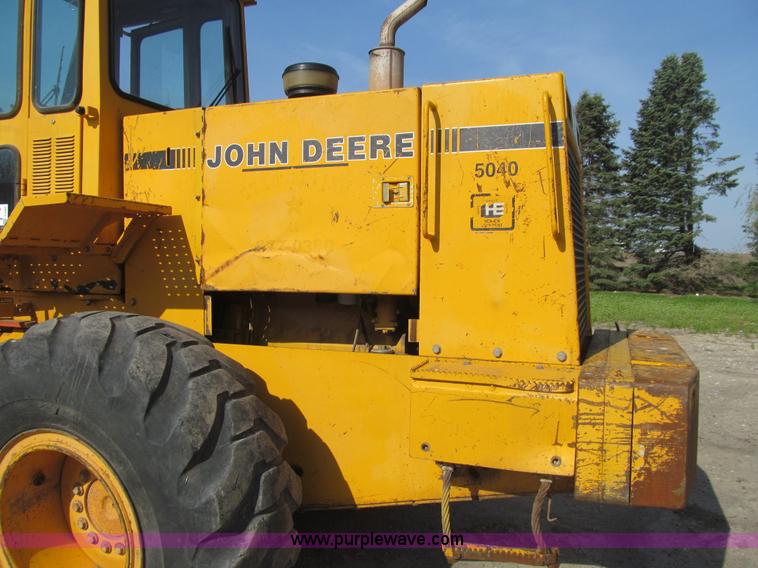 image for item J3481 1992 John Deere 624E wheel loader