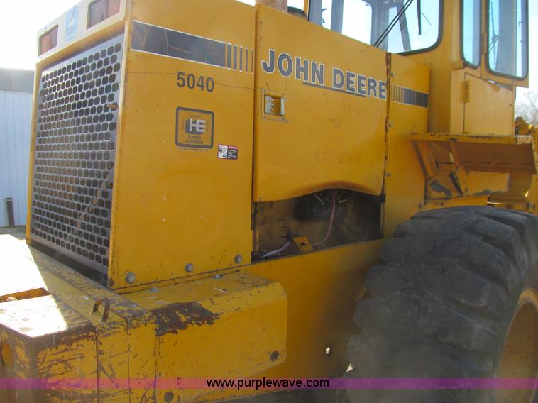 image for item J3481 1992 John Deere 624E wheel loader