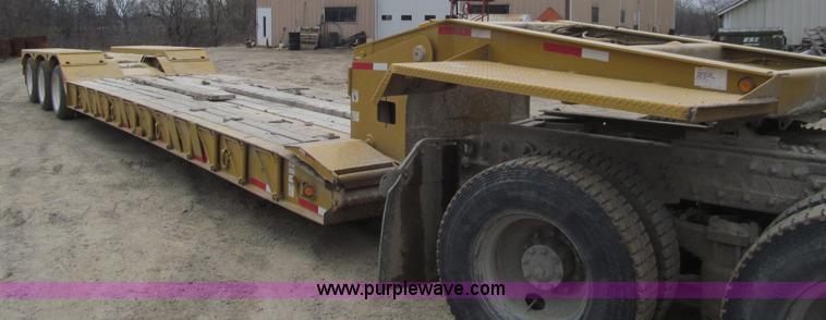 image for item E4702 2005 Load King 553SS triple axle lowboy trailer