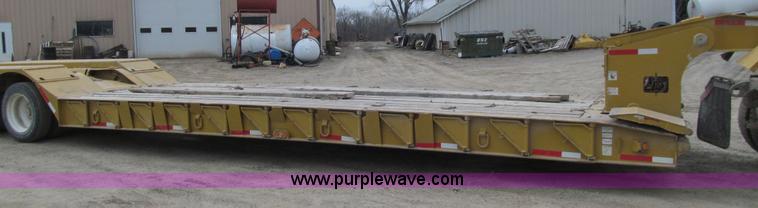 image for item E4702 2005 Load King 553SS triple axle lowboy trailer