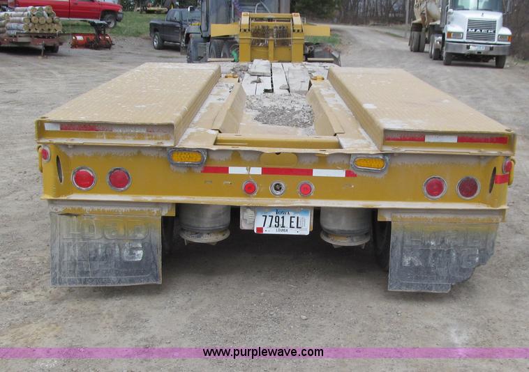 image for item E4702 2005 Load King 553SS triple axle lowboy trailer