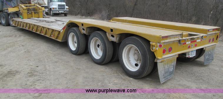 image for item E4702 2005 Load King 553SS triple axle lowboy trailer