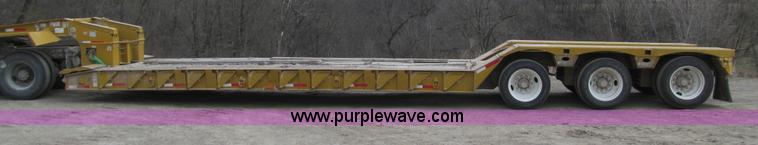 image for item E4702 2005 Load King 553SS triple axle lowboy trailer