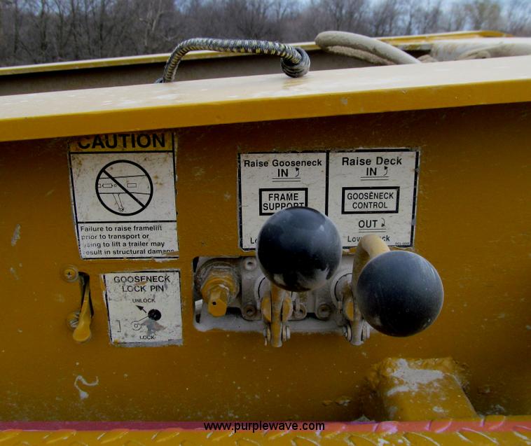 image for item E4702 2005 Load King 553SS triple axle lowboy trailer