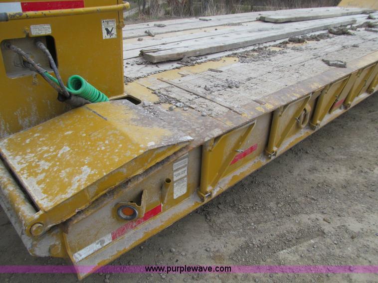 image for item E4702 2005 Load King 553SS triple axle lowboy trailer