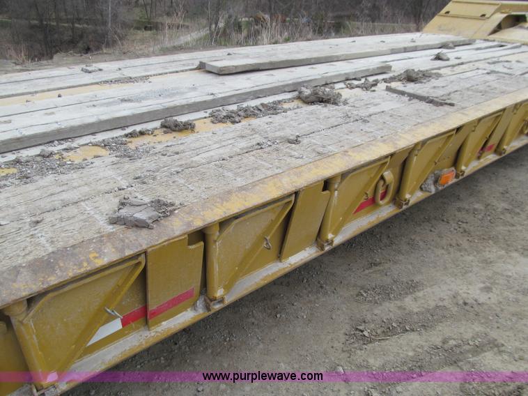 image for item E4702 2005 Load King 553SS triple axle lowboy trailer