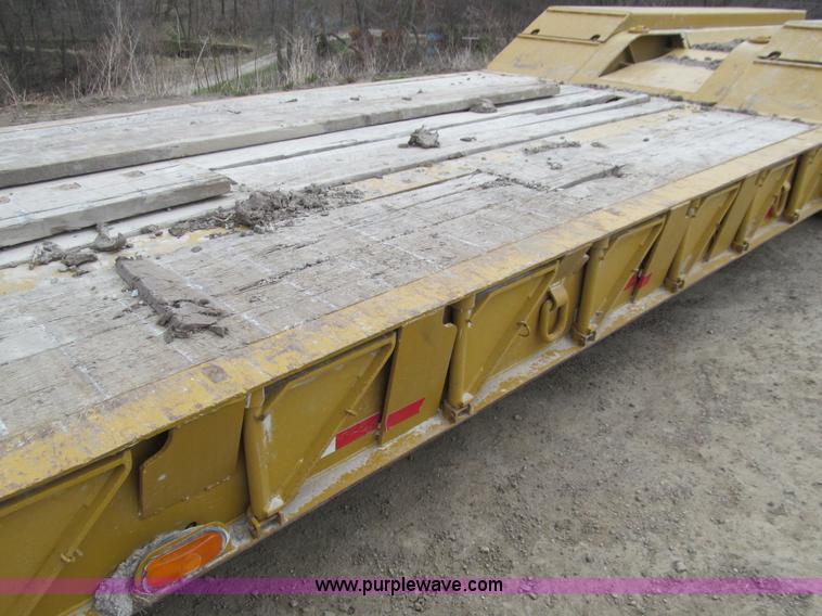 image for item E4702 2005 Load King 553SS triple axle lowboy trailer