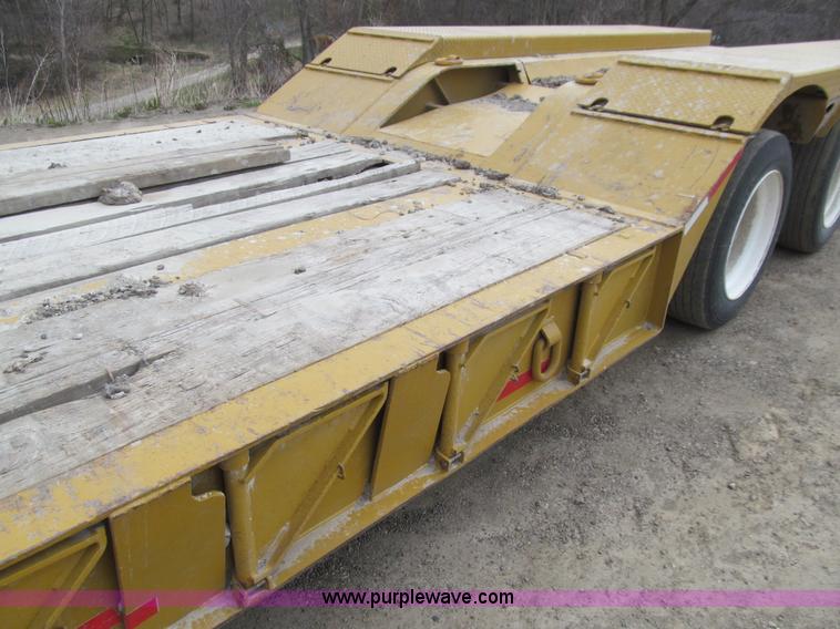 image for item E4702 2005 Load King 553SS triple axle lowboy trailer