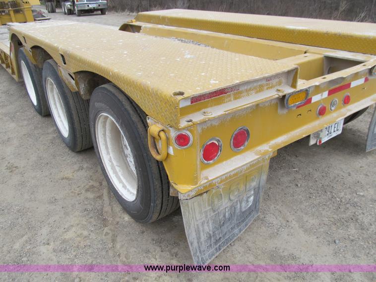 image for item E4702 2005 Load King 553SS triple axle lowboy trailer