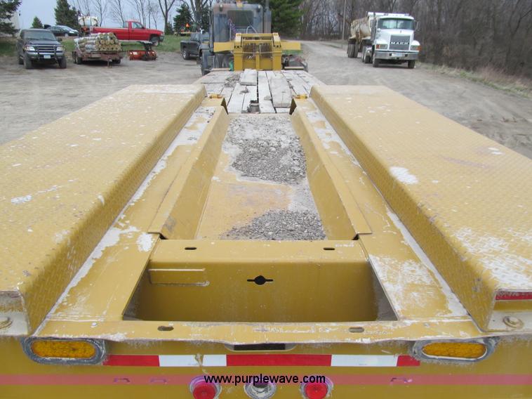 image for item E4702 2005 Load King 553SS triple axle lowboy trailer