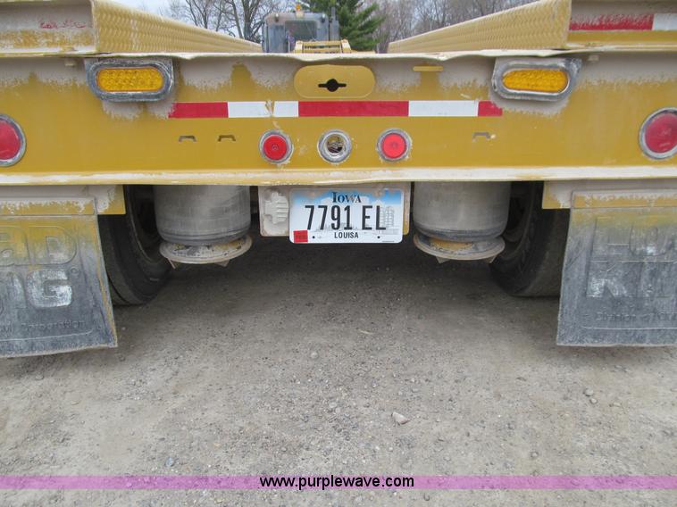 image for item E4702 2005 Load King 553SS triple axle lowboy trailer