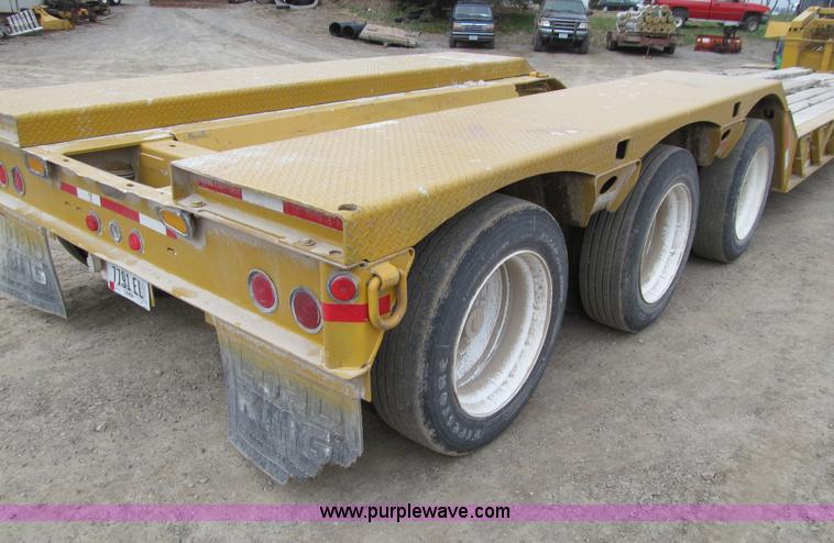 image for item E4702 2005 Load King 553SS triple axle lowboy trailer