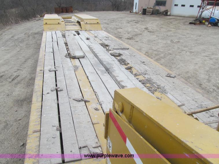 image for item E4702 2005 Load King 553SS triple axle lowboy trailer