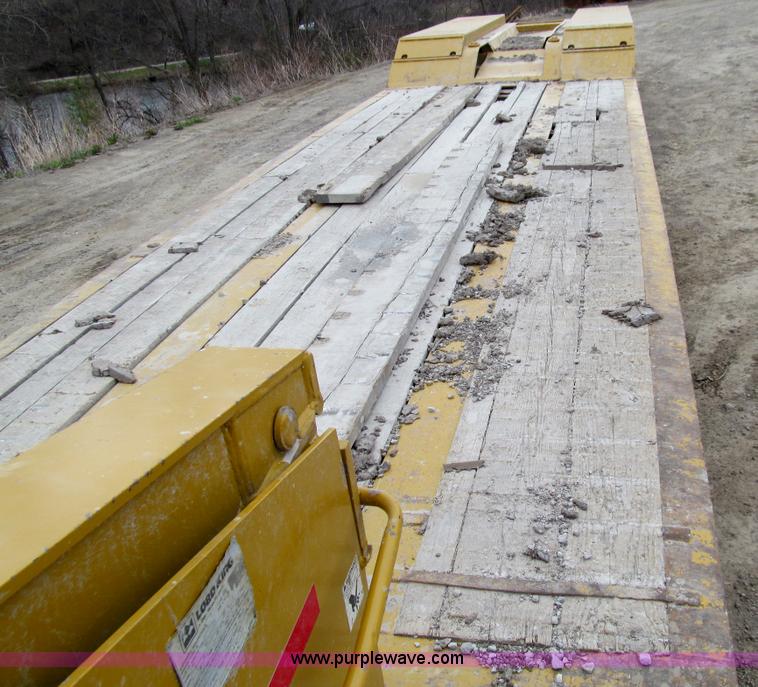 image for item E4702 2005 Load King 553SS triple axle lowboy trailer