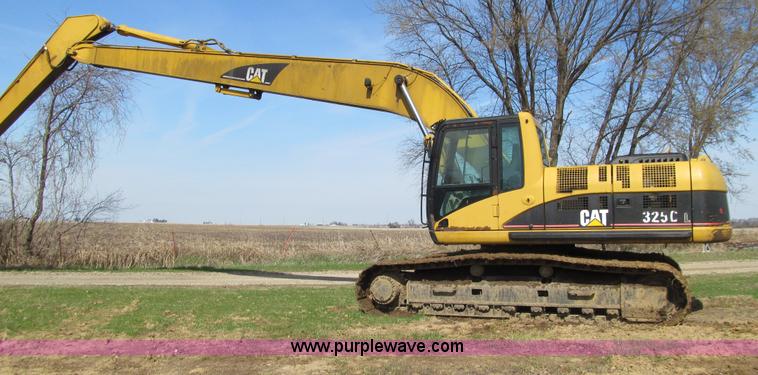 image for item E4704 2003 Caterpillar 325CL Long Reach excavator
