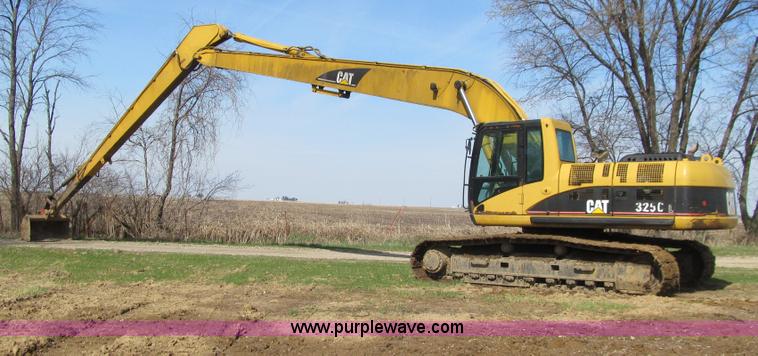 image for item E4704 2003 Caterpillar 325CL Long Reach excavator