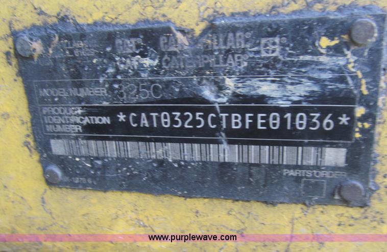 image for item E4704 2003 Caterpillar 325CL Long Reach excavator