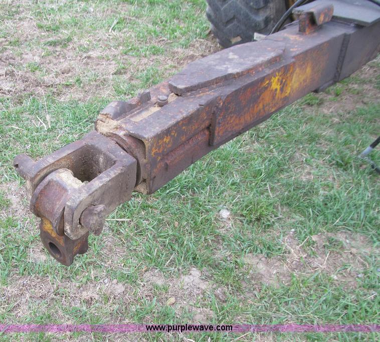 image for item E4706 Shop built single axle scraper dolly