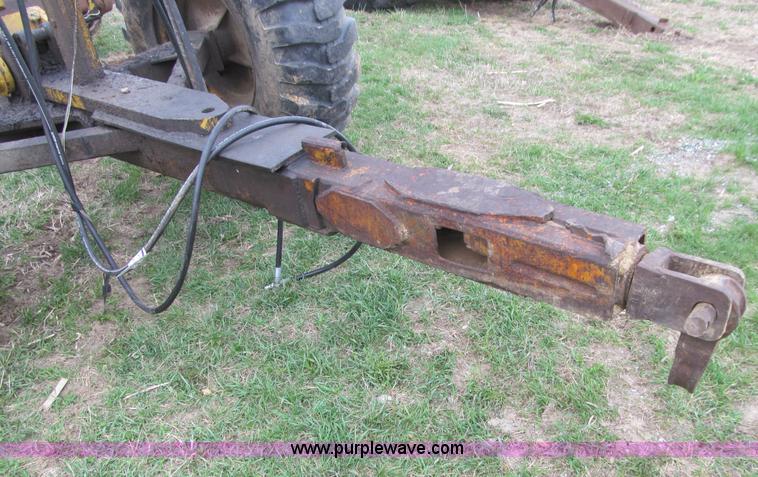 image for item E4706 Shop built single axle scraper dolly