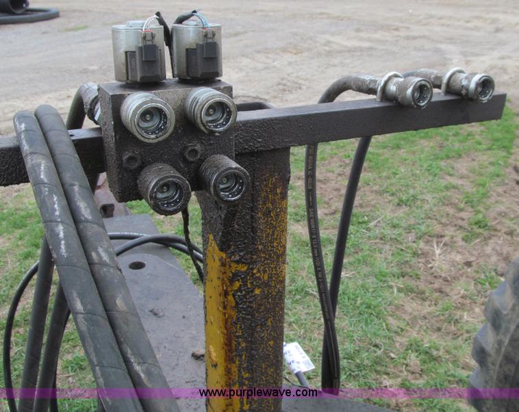 image for item E4706 Shop built single axle scraper dolly