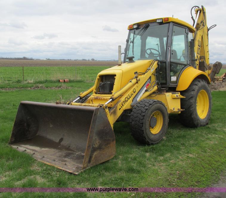 image for item E4713 2000 New Holland 575E backhoe