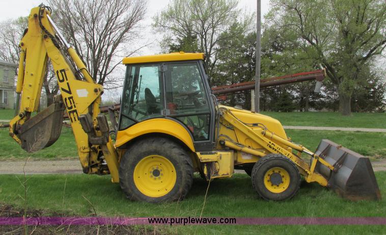 image for item E4713 2000 New Holland 575E backhoe
