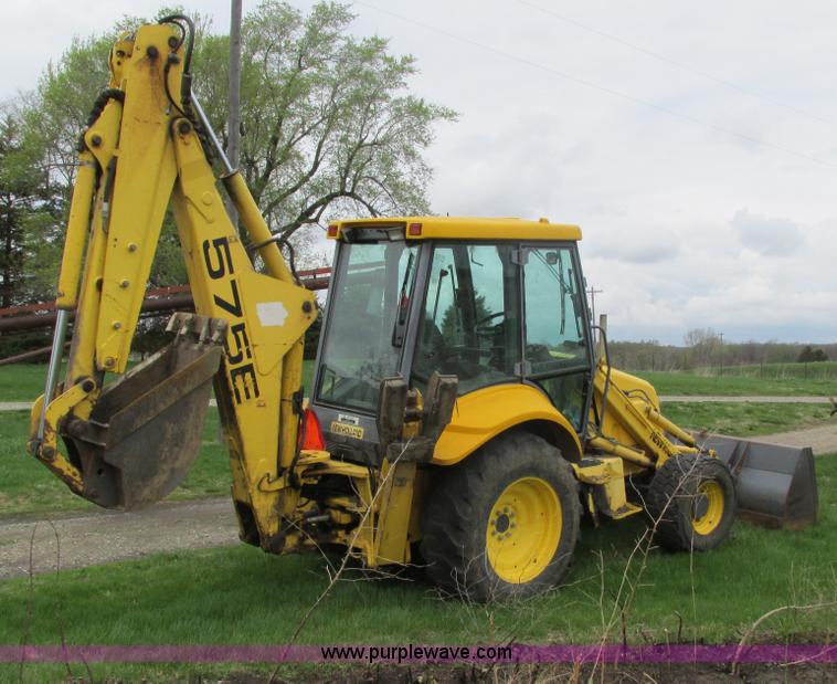 image for item E4713 2000 New Holland 575E backhoe