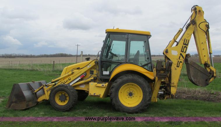 image for item E4713 2000 New Holland 575E backhoe