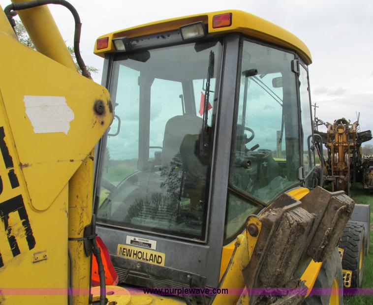 image for item E4713 2000 New Holland 575E backhoe