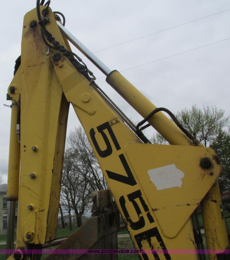 image for item E4713 2000 New Holland 575E backhoe
