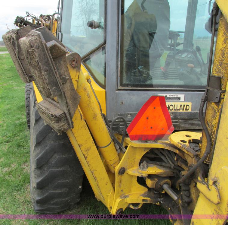 image for item E4713 2000 New Holland 575E backhoe