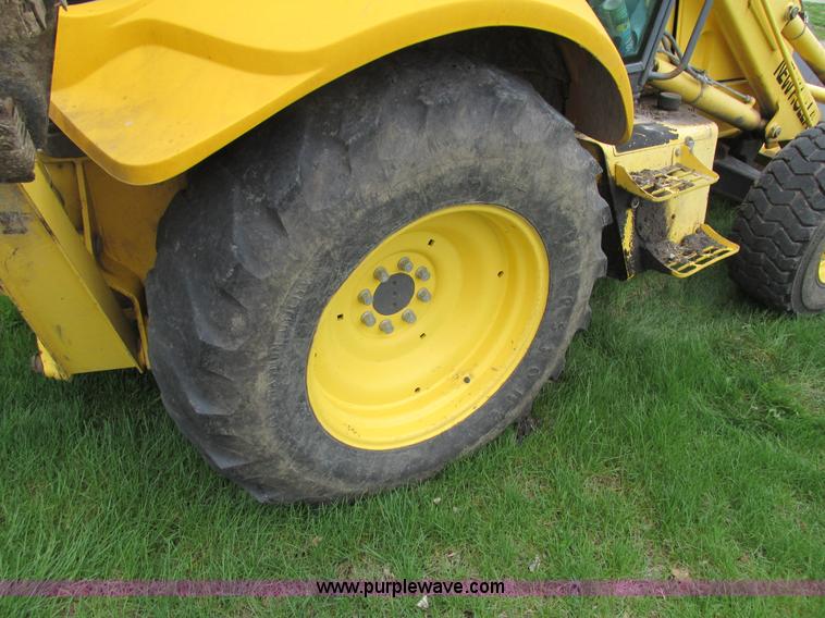 image for item E4713 2000 New Holland 575E backhoe