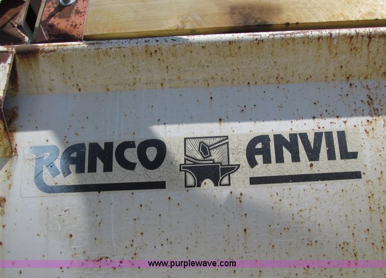 image for item E4716 1997 Ranco-anvil frame-less end dump trailer