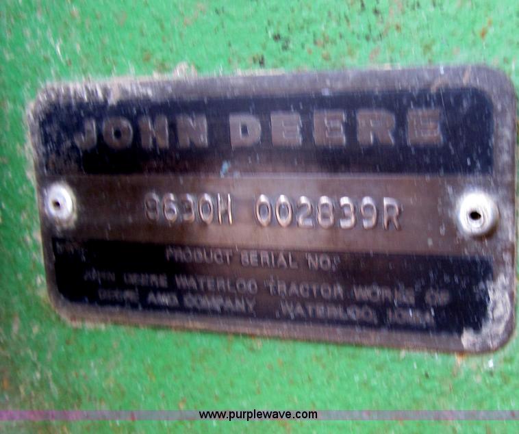 image for item E4721 1976 John Deere 8630 4WD tractor