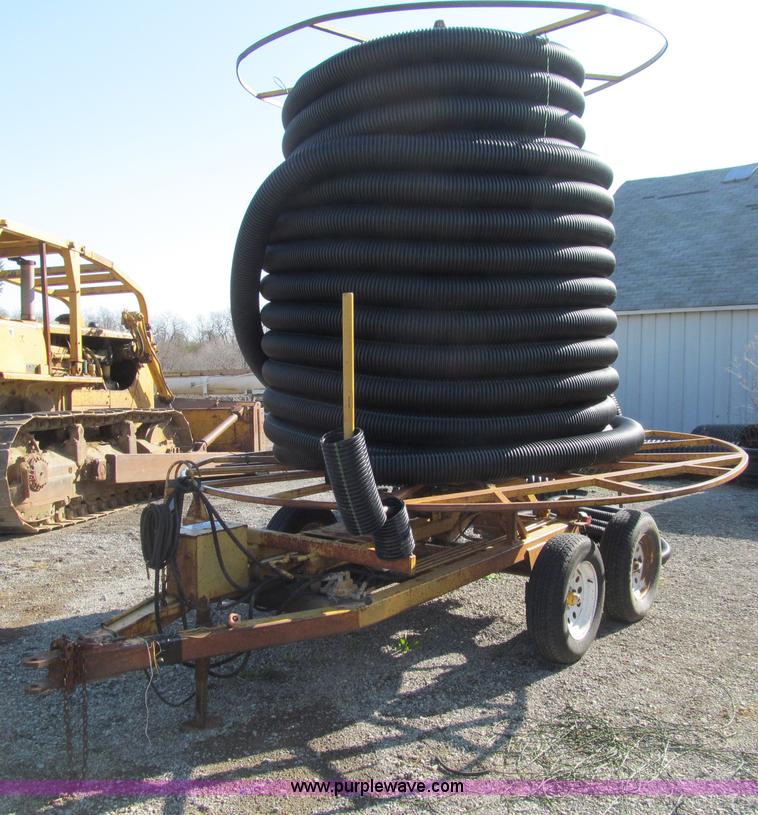 image for item E4739 R&L welding tile stringing trailer