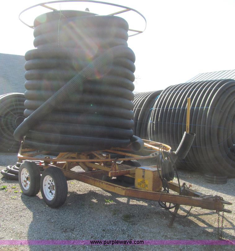 image for item E4739 R&L welding tile stringing trailer