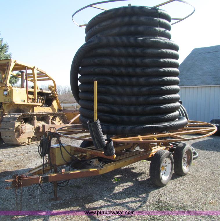 image for item E4739 R&L welding tile stringing trailer