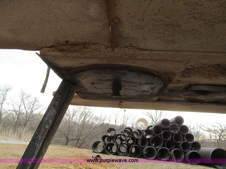 image for item E4743 1982 Talbert triple axle lowboy trailer