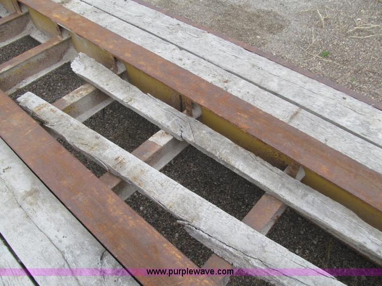 image for item E4743 1982 Talbert triple axle lowboy trailer