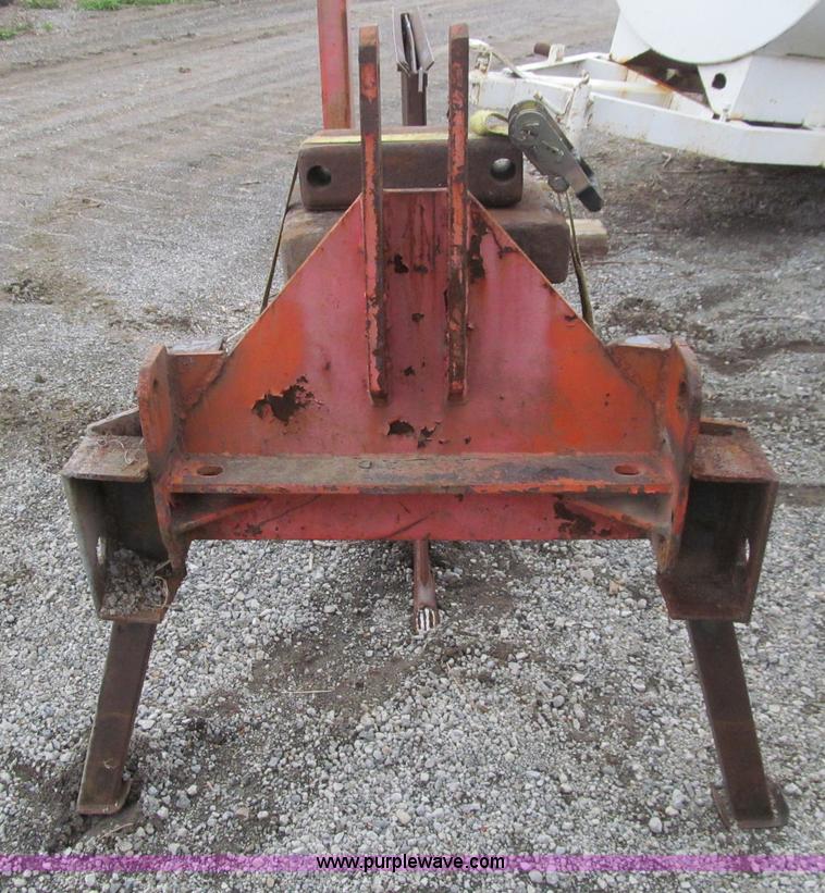 image for item E4762 McCormick Equipment silt fence plow