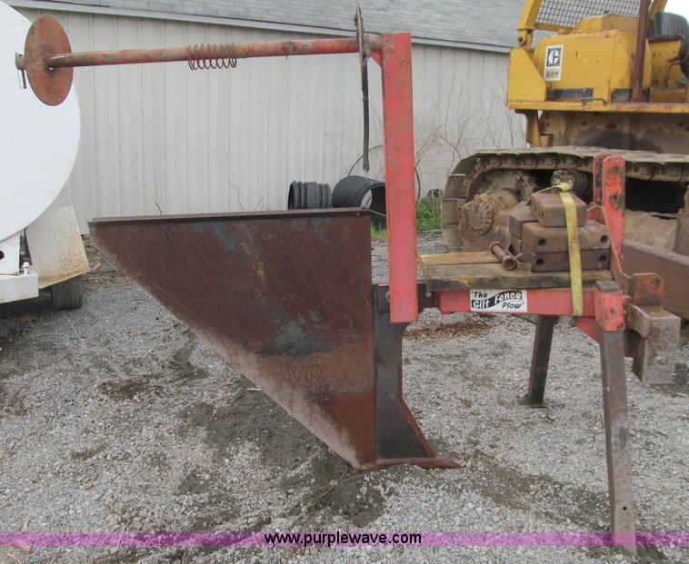 image for item E4762 McCormick Equipment silt fence plow