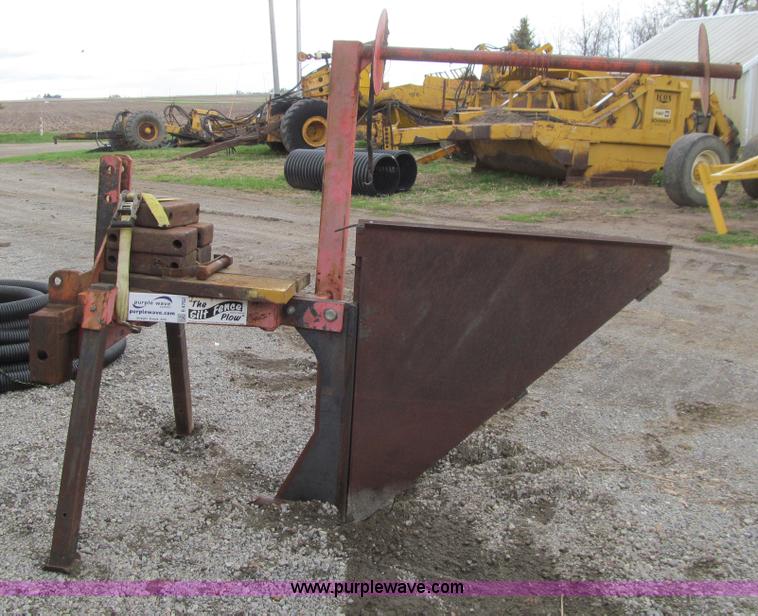 image for item E4762 McCormick Equipment silt fence plow