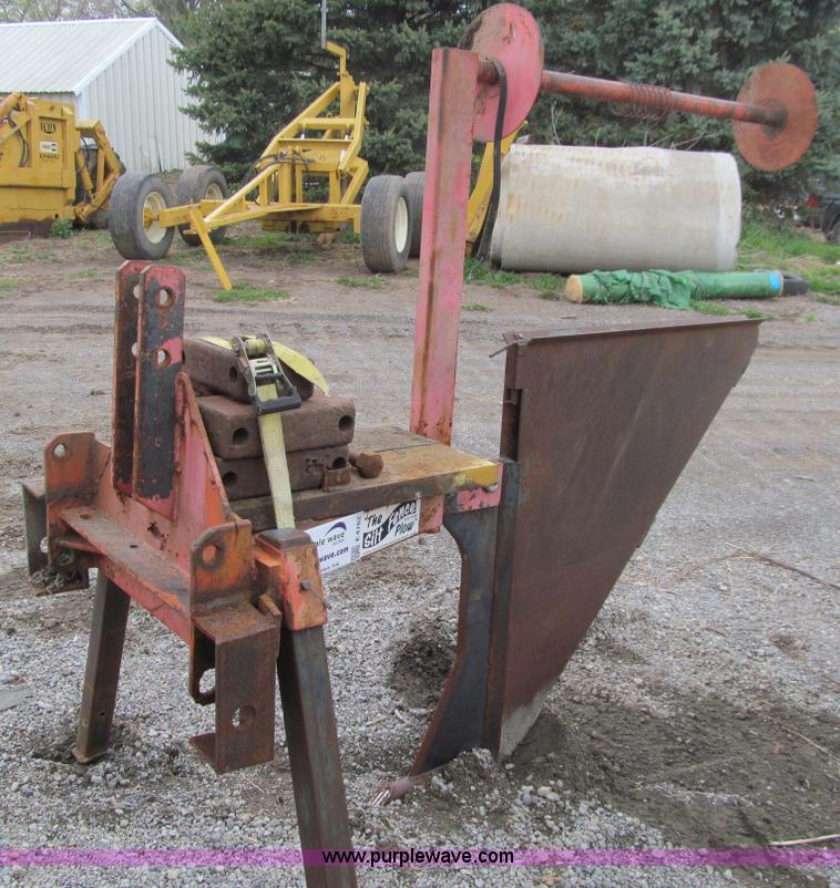 image for item E4762 McCormick Equipment silt fence plow