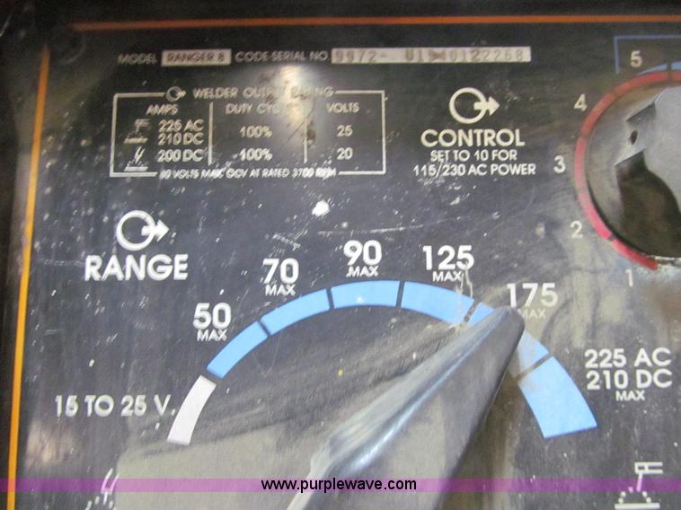 image for item E4768 Lincoln Ranger 8 welder