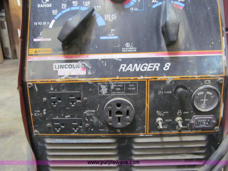 image for item E4768 Lincoln Ranger 8 welder