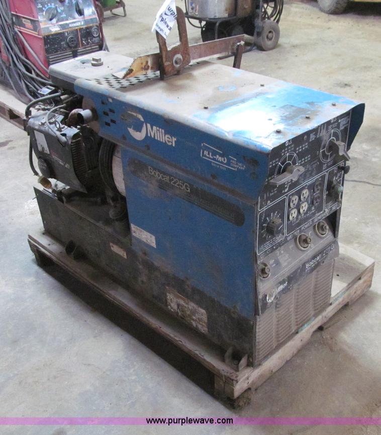 image for item E4775 Miller Bobcat 225G AC/DC welder generator